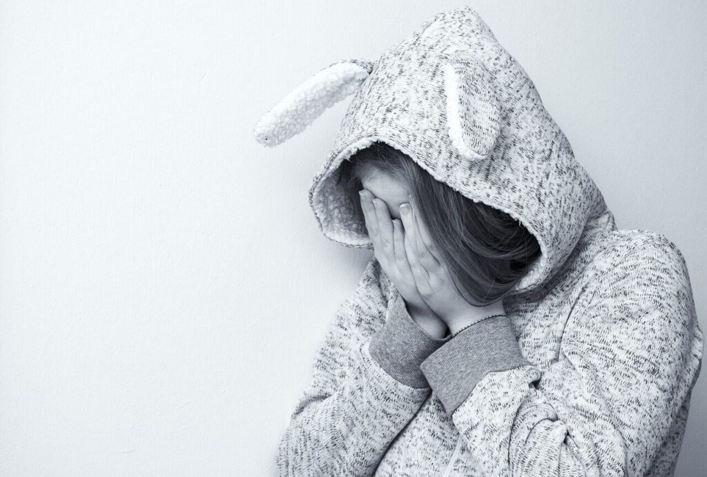 woman, sad, portrait, crying, desperate, depressed, cry, hopeless, sad girl, loss, teenager, despair, depression, girl, tormented, torment, sadness, fear, anxious, tears, mourning, alone, lonely, bullying, hoodie, emotion, young, person, human, problem, monochrome, black and white
