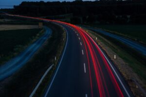 taillights, night, traffic, cars, tracer, headlights, long exposure, move, road, highway, brake lights, red, vehicles